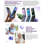 HAMTOD T8 4G Klapphandy, 2,8 Zoll + 1,77 Zoll, VoLTE, Bluetooth, SOS, OTG, EU-Version