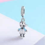 S925 Sterling Silber Perfect Life Clever Boy Perlen DIY Armband Halskette Zubehör