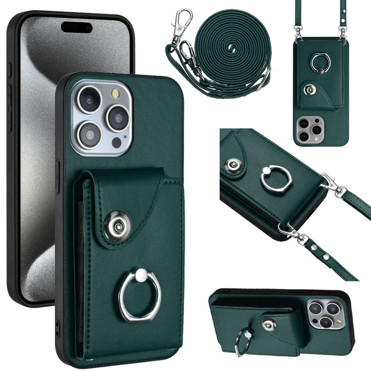 Handyhülle mit Organ-Kartenfach, Ringhalter und langem Schlüsselband, für iPhone 12 Pro, für iPhone 12 mini, für iPhone 11 Pro Max, für iPhone 11, für iPhone 11 Pro, für iPhone X / XS, für iPhone XR, für iPhone XS Max