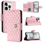 Rhombenförmige Textur Flip Leder Handyhülle mit Lanyard, für iPhone 17 Pro Max, für iPhone 17 Pro, für iPhone 17, für iPhone Air, für iPhone SE 2024, für iPhone 16 Pro Max, für iPhone 16 Pro, für iPhone 16 Plus