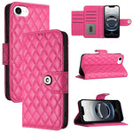 Rhombenförmige Textur Flip Leder Handyhülle mit Lanyard, für iPhone 17 Pro Max, für iPhone 17 Pro, für iPhone 17, für iPhone Air, für iPhone SE 2024, für iPhone 16 Pro Max, für iPhone 16 Pro, für iPhone 16 Plus