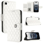 Rhombenförmige Textur Flip Leder Handyhülle mit Lanyard, für iPhone 17 Pro Max, für iPhone 17 Pro, für iPhone 17, für iPhone Air, für iPhone SE 2024, für iPhone 16 Pro Max, für iPhone 16 Pro, für iPhone 16 Plus