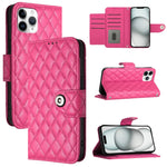 Rhombische Struktur Flip Leder Handyhülle mit Trageschlaufe, Für iPhone 11, Für iPhone 11 Pro, Für iPhone XS / X, Für iPhone XR, Für iPhone XS Max, Für iPhone 8 Plus / 7 Plus / 6s Plus