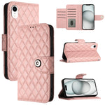 Rhombische Struktur Flip Leder Handyhülle mit Trageschlaufe, Für iPhone 11, Für iPhone 11 Pro, Für iPhone XS / X, Für iPhone XR, Für iPhone XS Max, Für iPhone 8 Plus / 7 Plus / 6s Plus