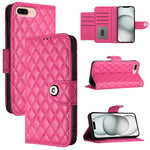 Rhombische Struktur Flip Leder Handyhülle mit Trageschlaufe, Für iPhone 11, Für iPhone 11 Pro, Für iPhone XS / X, Für iPhone XR, Für iPhone XS Max, Für iPhone 8 Plus / 7 Plus / 6s Plus
