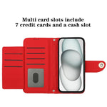 Rhombenförmige Textur Flip Leder Handyhülle mit Lanyard, für iPhone 17 Pro Max, für iPhone 17 Pro, für iPhone 17, für iPhone Air, für iPhone SE 2024, für iPhone 16 Pro Max, für iPhone 16 Pro, für iPhone 16 Plus