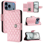 Rhombenförmige Textur Flip Leder Handyhülle mit Lanyard, für iPhone 17 Pro Max, für iPhone 17 Pro, für iPhone 17, für iPhone Air, für iPhone SE 2024, für iPhone 16 Pro Max, für iPhone 16 Pro, für iPhone 16 Plus