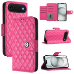 Rhombenförmige Textur Flip Leder Handyhülle mit Lanyard, für iPhone 17 Pro Max, für iPhone 17 Pro, für iPhone 17, für iPhone Air, für iPhone SE 2024, für iPhone 16 Pro Max, für iPhone 16 Pro, für iPhone 16 Plus