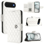 Rhombenförmige Textur Flip Leder Handyhülle mit Lanyard, für iPhone 17 Pro Max, für iPhone 17 Pro, für iPhone 17, für iPhone Air, für iPhone SE 2024, für iPhone 16 Pro Max, für iPhone 16 Pro, für iPhone 16 Plus