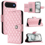 Rhombenförmige Textur Flip Leder Handyhülle mit Lanyard, für iPhone 17 Pro Max, für iPhone 17 Pro, für iPhone 17, für iPhone Air, für iPhone SE 2024, für iPhone 16 Pro Max, für iPhone 16 Pro, für iPhone 16 Plus
