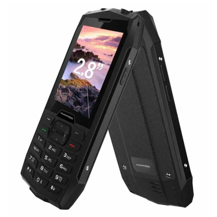 HAMTOD H3 Robustes Smartphone, 2,8 Zoll T107 ARM Cortex™ A7 Quad-Core 1,0 GHz, Netzwerk: 4G, VoLTE, Bluetooth, SOS, EU-Version