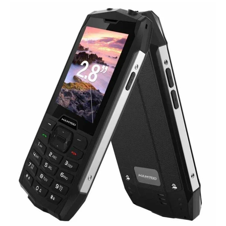 HAMTOD H3 Robustes Smartphone, 2,8 Zoll T107 ARM Cortex™ A7 Quad-Core 1,0 GHz, Netzwerk: 4G, VoLTE, Bluetooth, SOS, EU-Version