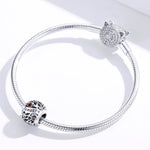 S925 Sterlingsilber 12 Geburtsstein DIY Armband Halskette Zubehör, Januar, Februar, März, April, Mai, Juni, Juli, August, September, Oktober, November, Dezember