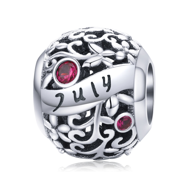 S925 Sterlingsilber 12 Geburtsstein DIY Armband Halskette Zubehör, Januar, Februar, März, April, Mai, Juni, Juli, August, September, Oktober, November, Dezember
