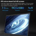 AK15U 15,6 Zoll Ultraleichtes Notebook, Windows 10 Intel Prozessor N95 Quad Core, 12GB+256GB, 12GB+512GB, 12GB+1TB, 16GB+256GB, 16GB+512GB, 16GB+1TB