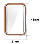 Umfassende, galvanisierte TPU-Schutzhülle für die Samsung Galaxy Fit 3