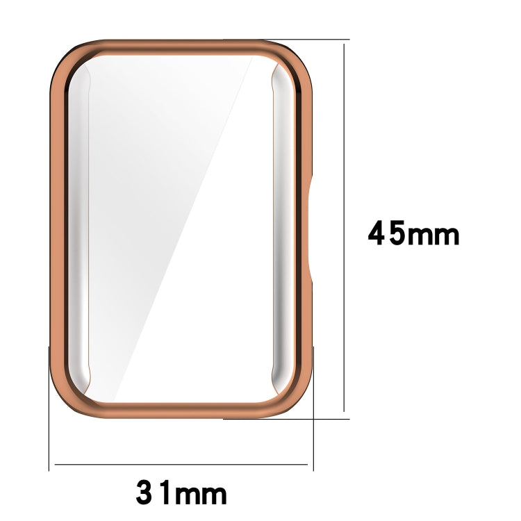 Umfassende, galvanisierte TPU-Schutzhülle für die Samsung Galaxy Fit 3