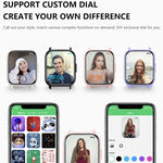 DM60+ 1,83 Zoll BT5.2 Smartwatch, unterstützt Bluetooth-Anrufe / Schlafüberwachung / Blutzuckermessung / Blutsauerstoffmessung / Temperaturmessung / Herzfrequenzmessung / Blutdruckmessung