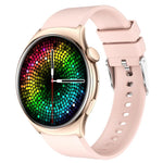 QX10 1,43 Zoll BT5.2 Smartwatch, unterstützt Schlaf-/Herzfrequenz-/Blutsauerstoff-/Blutdrucküberwachung