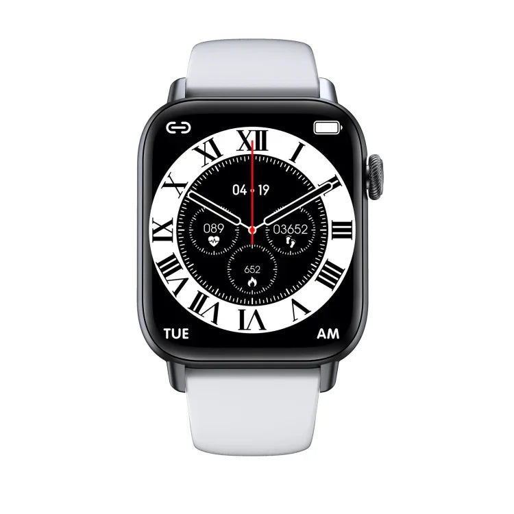 QS08 PRO 1,83 Zoll BT5.2 Smartwatch mit Unterstützung für Schlaf-/Herzfrequenz-/Blutsauerstoff-/Temperatur-/Blutdrucküberwachung