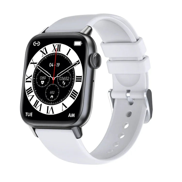 QS08 PRO 1,83 Zoll BT5.2 Smartwatch mit Unterstützung für Schlaf-/Herzfrequenz-/Blutsauerstoff-/Temperatur-/Blutdrucküberwachung