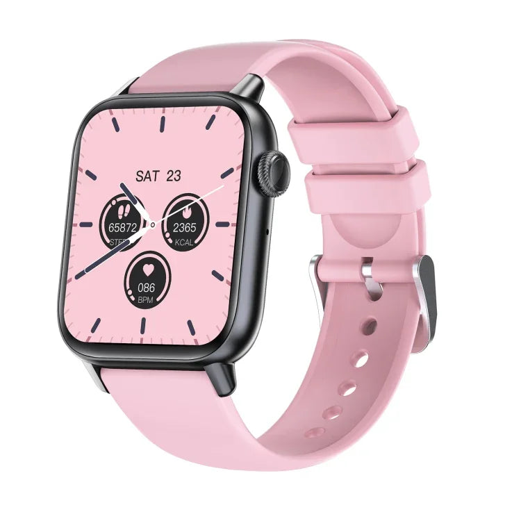 QS08 PRO 1,83 Zoll BT5.2 Smartwatch mit Unterstützung für Schlaf-/Herzfrequenz-/Blutsauerstoff-/Temperatur-/Blutdrucküberwachung