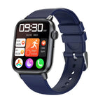 QS08 PRO 1,83 Zoll BT5.2 Smartwatch mit Unterstützung für Schlaf-/Herzfrequenz-/Blutsauerstoff-/Temperatur-/Blutdrucküberwachung