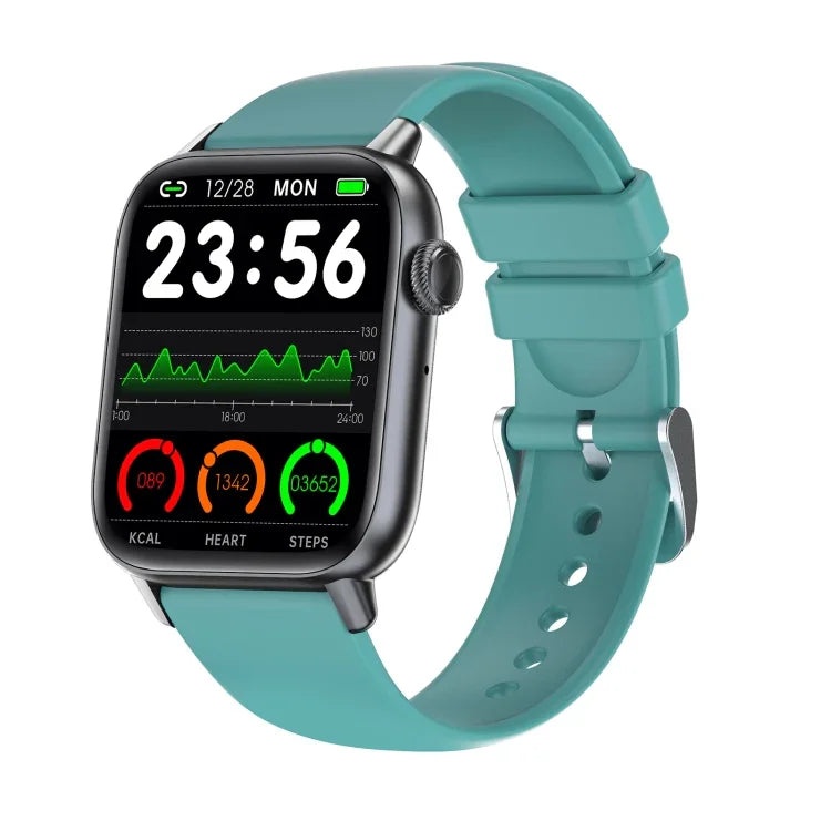 QS08 PRO 1,83 Zoll BT5.2 Smartwatch mit Unterstützung für Schlaf-/Herzfrequenz-/Blutsauerstoff-/Temperatur-/Blutdrucküberwachung