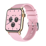 QS08 PRO 1,83 Zoll BT5.2 Smartwatch mit Unterstützung für Schlaf-/Herzfrequenz-/Blutsauerstoff-/Temperatur-/Blutdrucküberwachung