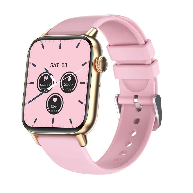 QS08 PRO 1,83 Zoll BT5.2 Smartwatch mit Unterstützung für Schlaf-/Herzfrequenz-/Blutsauerstoff-/Temperatur-/Blutdrucküberwachung
