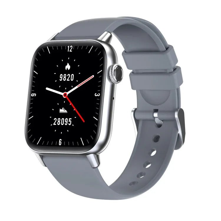 QS08 PRO 1,83 Zoll BT5.2 Smartwatch mit Unterstützung für Schlaf-/Herzfrequenz-/Blutsauerstoff-/Temperatur-/Blutdrucküberwachung