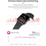 QS08 PRO 1,83 Zoll BT5.2 Smartwatch mit Unterstützung für Schlaf-/Herzfrequenz-/Blutsauerstoff-/Temperatur-/Blutdrucküberwachung