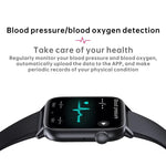QS08 PRO 1,83 Zoll BT5.2 Smartwatch mit Unterstützung für Schlaf-/Herzfrequenz-/Blutsauerstoff-/Temperatur-/Blutdrucküberwachung