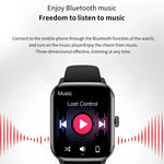 QS11 1,91 Zoll BT5.2 Smartwatch, unterstützt Schlaf-/Herzfrequenz-/Blutsauerstoff-/Blutdrucküberwachung