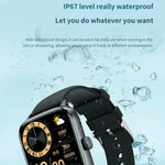 QS11 1,91 Zoll BT5.2 Smartwatch, unterstützt Schlaf-/Herzfrequenz-/Blutsauerstoff-/Blutdrucküberwachung