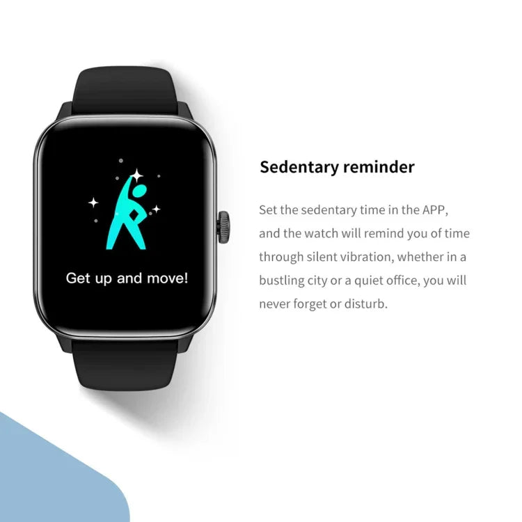 QS11 1,91 Zoll BT5.2 Smartwatch, unterstützt Schlaf-/Herzfrequenz-/Blutsauerstoff-/Blutdrucküberwachung