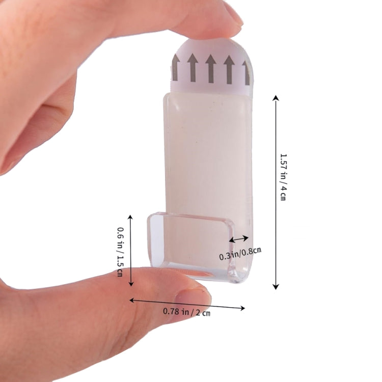 Wandmontierter Schallplattenständer aus Acryl ohne Bohren, 6er-Pack, 18er-Pack, 30er-Pack