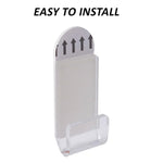 Wandmontierter Schallplattenständer aus Acryl ohne Bohren, 6er-Pack, 18er-Pack, 30er-Pack