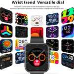 QX7 Pro 2,0 Zoll BT5.2 Smartwatch, unterstützt Bluetooth-Anrufe / Schlafüberwachung / Blutzuckermessung / Blutsauerstoffmessung / Temperaturmessung / Herzfrequenzmessung / Blutdruckmessung