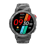 C22 1,6 Zoll Rundbildschirm Bluetooth Smartwatch, unterstützt Gesundheitsüberwachung und 24 Sportmodi