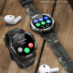 C22 1,6 Zoll Rundbildschirm Bluetooth Smartwatch, unterstützt Gesundheitsüberwachung und 24 Sportmodi