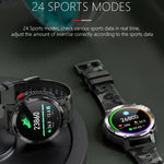 C22 1,6 Zoll Rundbildschirm Bluetooth Smartwatch, unterstützt Gesundheitsüberwachung und 24 Sportmodi
