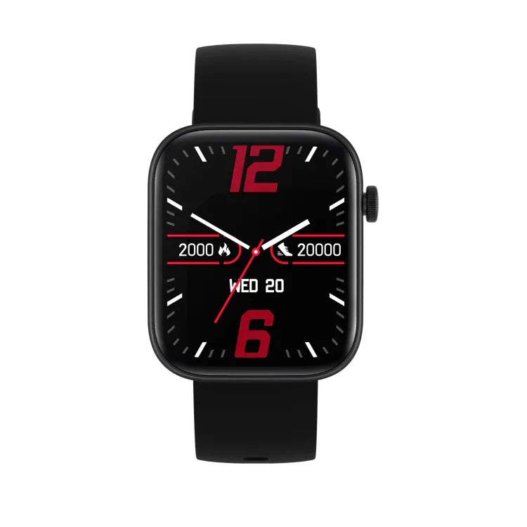P43 Bluetooth-Smartwatch mit 1,8-Zoll-TFT-Bildschirm, unterstützt Herzfrequenzmessung und über 100 Sportmodi