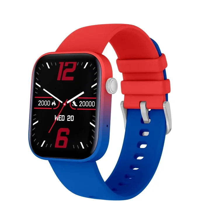 P43 Bluetooth-Smartwatch mit 1,8-Zoll-TFT-Bildschirm, unterstützt Herzfrequenzmessung und über 100 Sportmodi