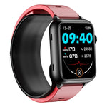 TK63 Smartwatch mit 1,91-Zoll-Farbdisplay und Luftpumpe, unterstützt Blutdruckmessung/EKG