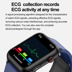 TK63 Smartwatch mit 1,91-Zoll-Farbdisplay und Luftpumpe, unterstützt Blutdruckmessung/EKG