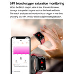 TK63 Smartwatch mit 1,91-Zoll-Farbdisplay und Luftpumpe, unterstützt Blutdruckmessung/EKG