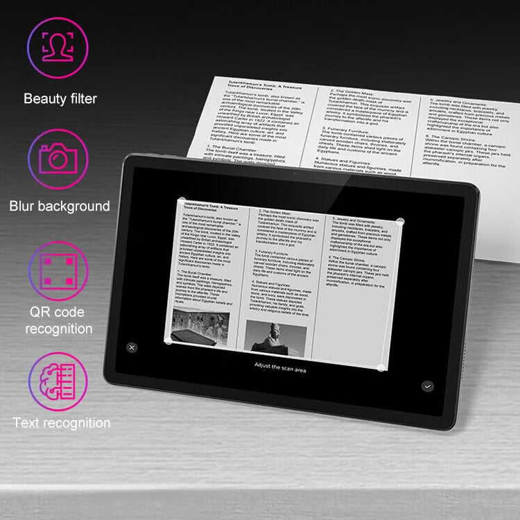 Lenovo K10 WiFi Tablet TB330FU, 10,95 Zoll Android 13, MediaTek Helio G88 Octa Core, Unterstützung der Gesichtsidentifikation, K10 WiFi TB330FU