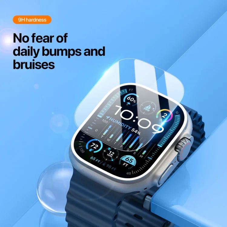 DUX DUCIS Eapa Series 9H Displayschutzfolie aus gehärtetem Glas, für Apple Watch Ultra 3 / 2 / 1 49 mm