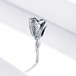 S925 Sterling Silber Tulpenperlen DIY Armband Halskette Zubehör